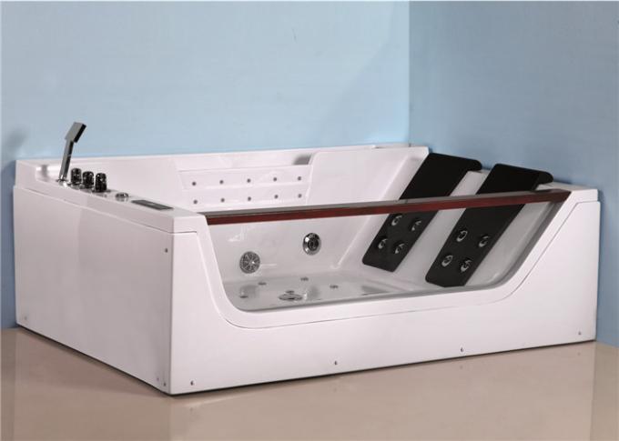 Billiger Badewannenstrudelmassage-Badewannenluxuspreis mit Glasjacuzzibadewanne verschiedener Größen ABS für Landhaushaus