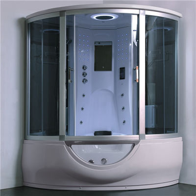 Luxusdampf-Duschbadewanne kombiniert mit Badekurort-Wanne, Hauptdampf-Duscheinheiten fournisseur
