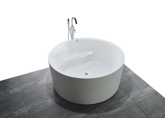 Kundenspezifische kleine runde freistehende Badewanne mit Knall - herauf Abfluss 1500x1500x600mm fournisseur