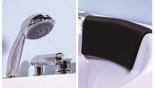Kundengebundene moderne Eckstrudel-Badewannen-freistehende Badekurort-Wannen-Rechnersteuerung fournisseur