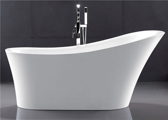 1 Personen-elegante Acryl-freie stehende Badewannen-ovale tränkende Wannen-Mehrfachverbindungsstellen-Farben fournisseur